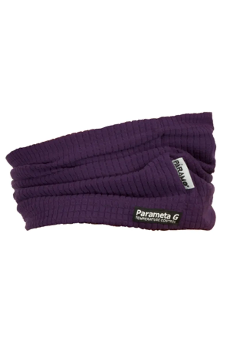 Paramo Grid Neckwarmer Elderberry